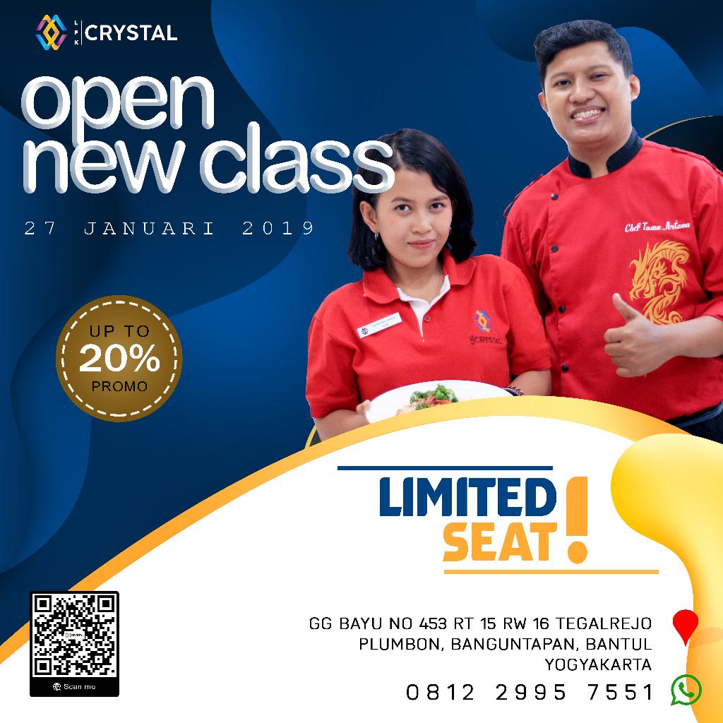PEMBUKAAN KELAS BARU 27 JANUARI 2020