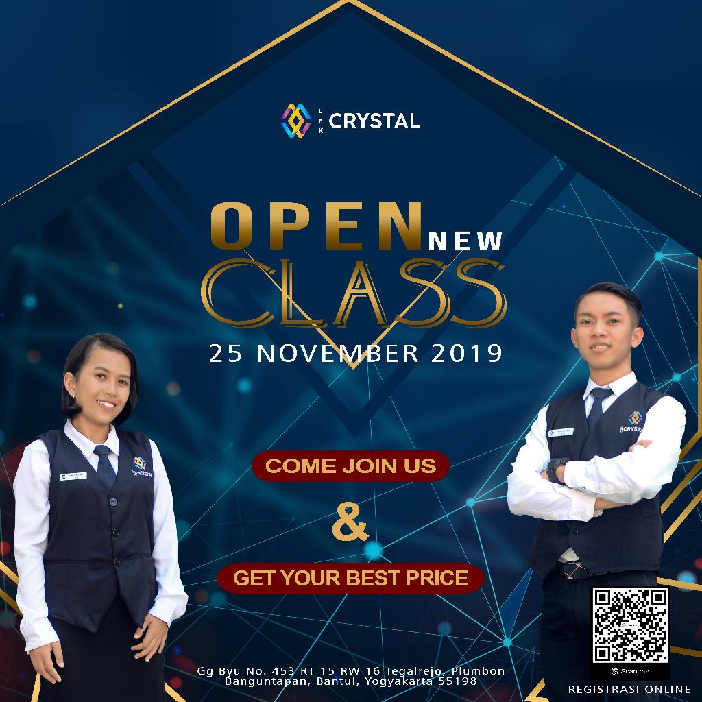 PEMBUKAAN KELAS NOVEMBER